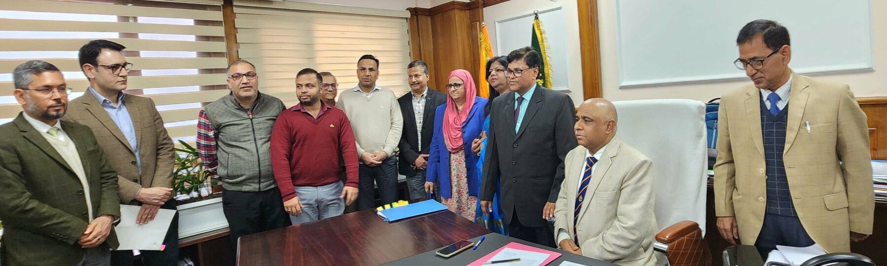 Sh Suresh Kr Gupta, IFS assumed charge of PCCF & HoFF J&K Forest Deptt